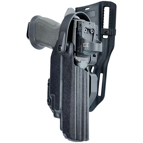 This new product is the first of its kind in the firearms industry with the weight of steel and the flex of polymer, reducing muzzle flip by up to 50. . Sig sauer p320 x5 legion duty holster